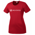 Sport-Tek W's SS Tee - Red