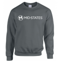 Gildan Adult Fleece Crew - Charcoal