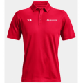 UA W's Team Tipped Polo - Red