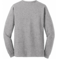 Gildan Cotton LS Tee - Sport Grey