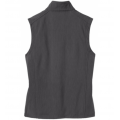 Port Authority M's Soft Shell Vest - Black Charcoal Heather