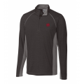 Clique Colorblock M's Half Zip - Black
