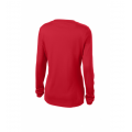 Sport-Tek W's LS Tee - Red