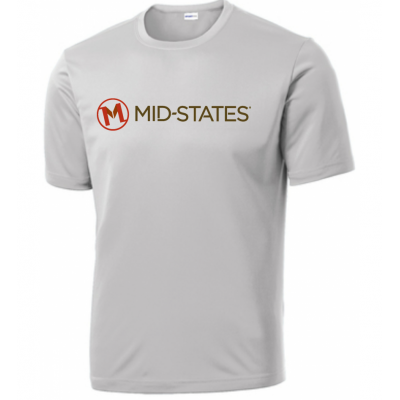 Sport-Tek M's SS Tee - Silver