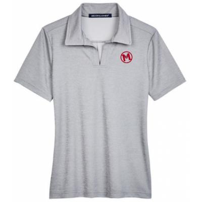 Devon & Jones W's Melange Polo - Grey