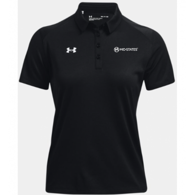 W's UA Tech Team Polo - Black