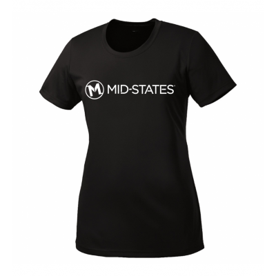 Sport-Tek W's SS Tee - Black