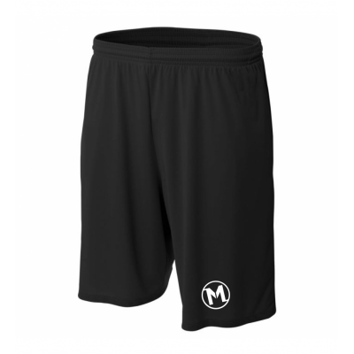 Men's 9" Pocketed Poly Interlock Shorts