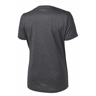 Sport-Tek Scoop Neck SS Tee - Grey