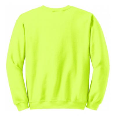 Gildan M's Sweatshirt - Safety Green