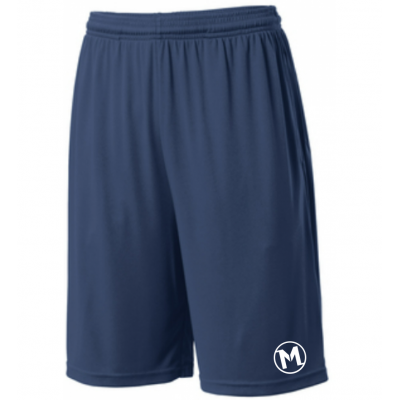 Sport-Tek M's Pocketed Short - Navy