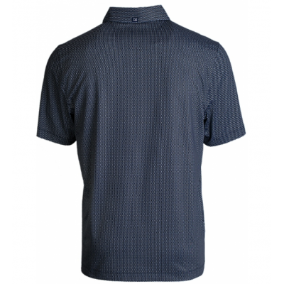 C&B Pike Eco Print SS Polo - Navy