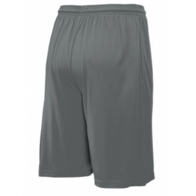 Sport-Tek M's Pocketed Short - Grey