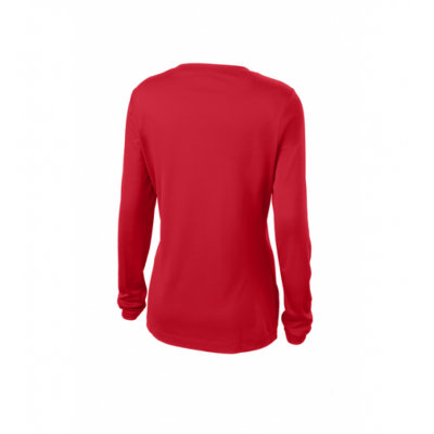 Sport-Tek W's LS Tee - Red