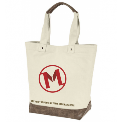 Authentic Pigment Canvas Resort Tote - Natural