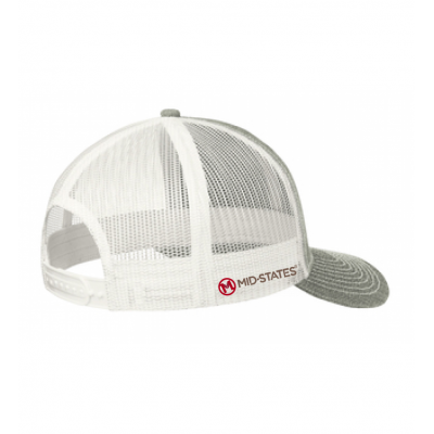 Heather Grey Emb Cap - 2 Deco