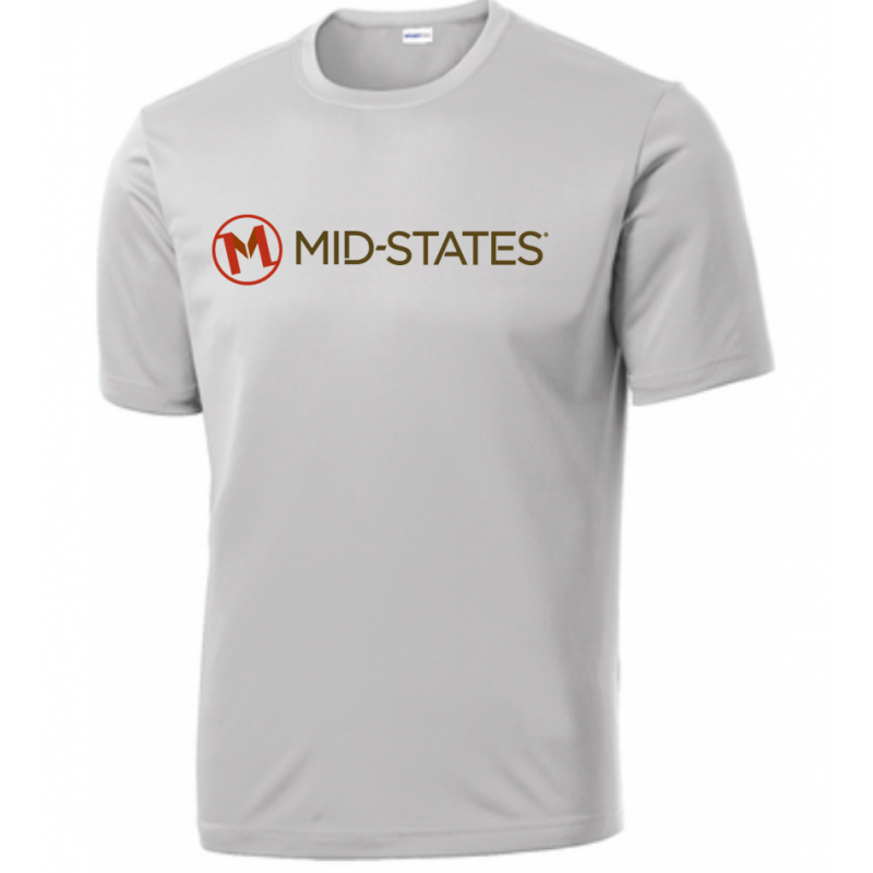 Sport-Tek M's SS Tee - Silver
