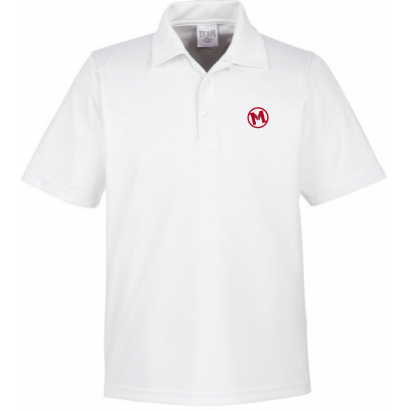 Team 365 Performance Polo - White