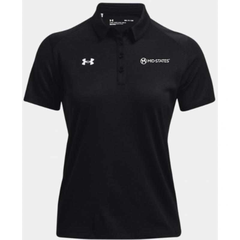 W's UA Tech Team Polo - Black