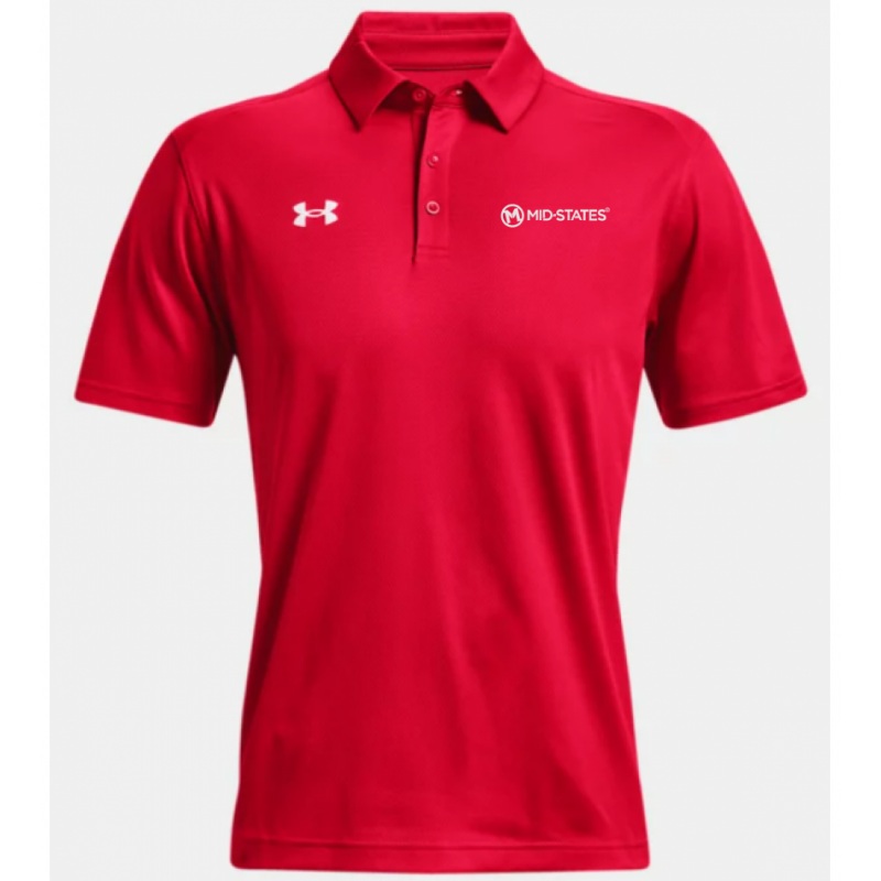 UA W's Team Tipped Polo - Red
