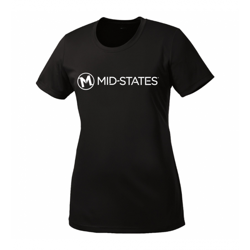 Sport-Tek W's SS Tee - Black