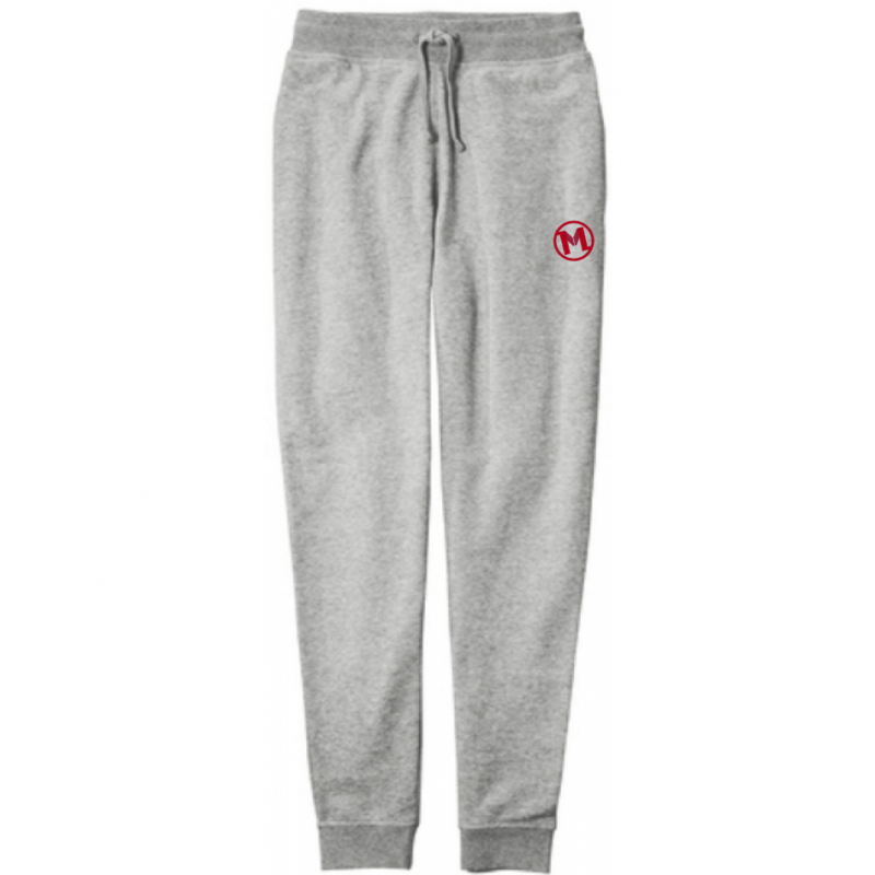 District M's Fleece Jogger - Light Grey