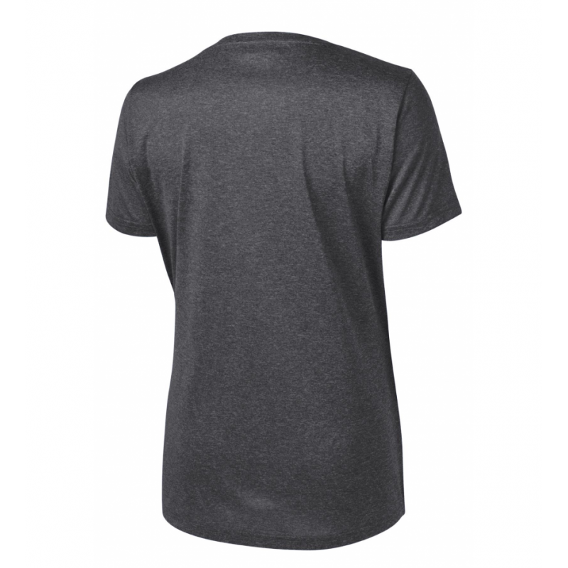 Sport-Tek Scoop Neck SS Tee - Grey