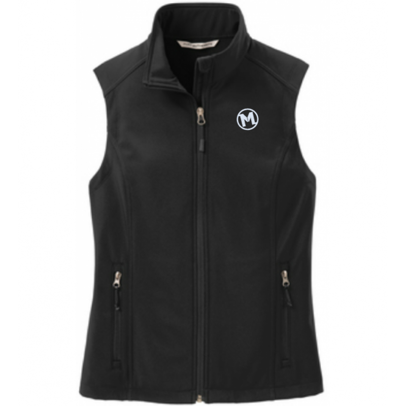 Port Authority W's Soft Shell Vest - Black