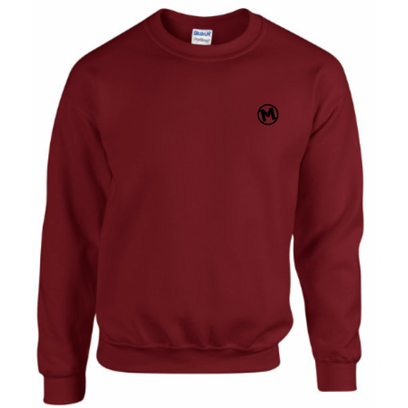 Gildan Adult Fleece Crew - Garnet