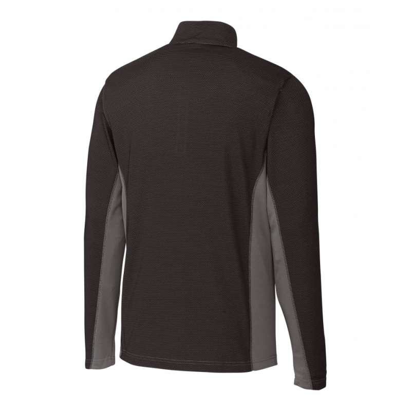 Clique Colorblock M's Half Zip - Black