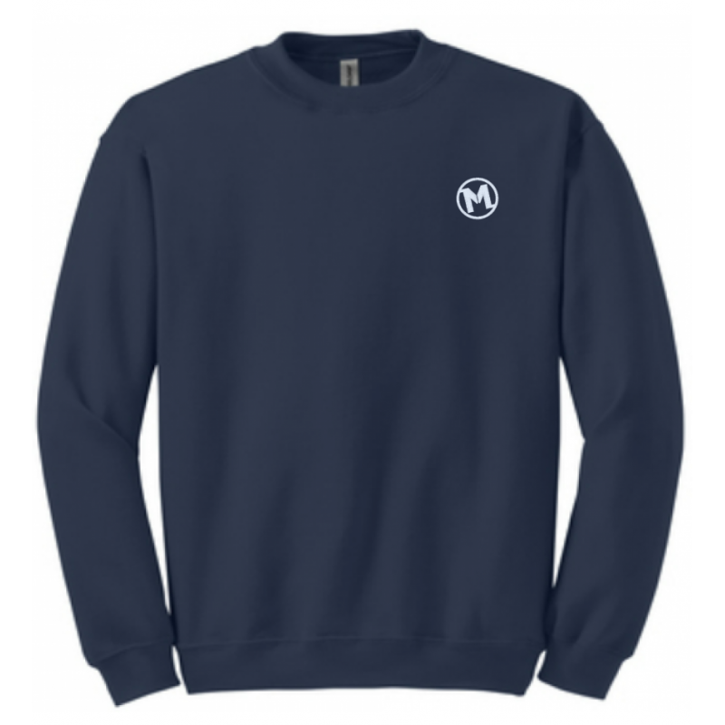 Gildan M's Sweatshirt - Navy