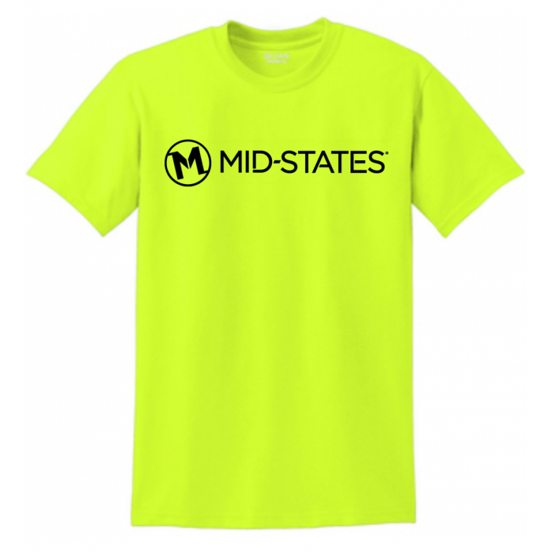Gildan Adult 50/50 T-Shirt - Safety Green